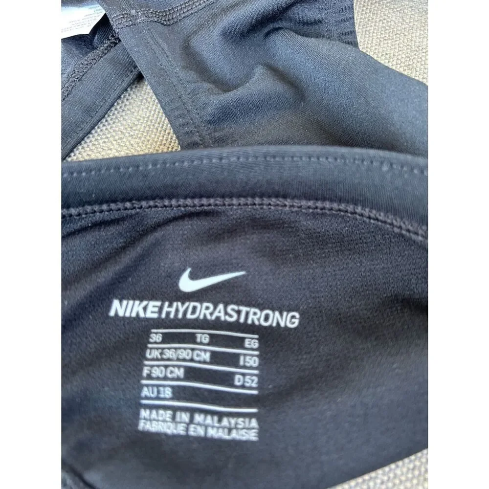 Nike Swim HydraStrong Essential Men's Brief, Black, Size 36,,NWOT